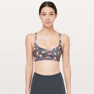 Lululemon Free To Be Bra (Wild) Frosted Rose Multi Size 4